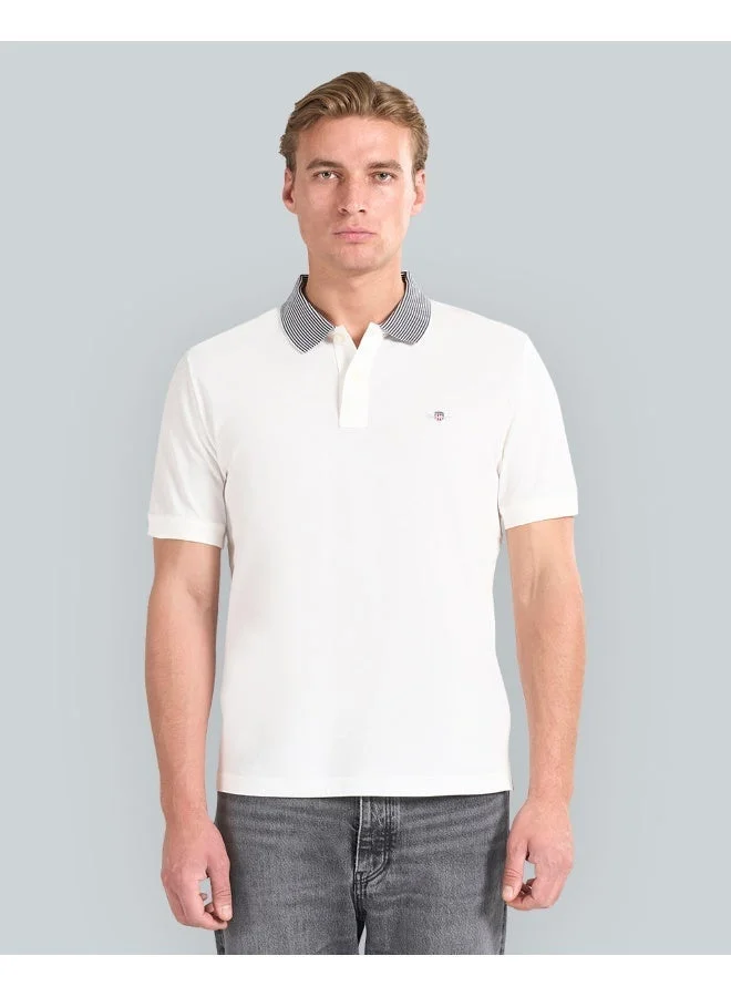 GANT Gant Polo With Tipping Detail For Men